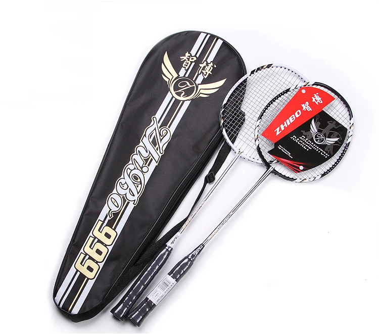 High Quality Custom Logo Badminton Racket Match Squash Carbon Fiber Professional Light Weight Badminton Racquet for Adults