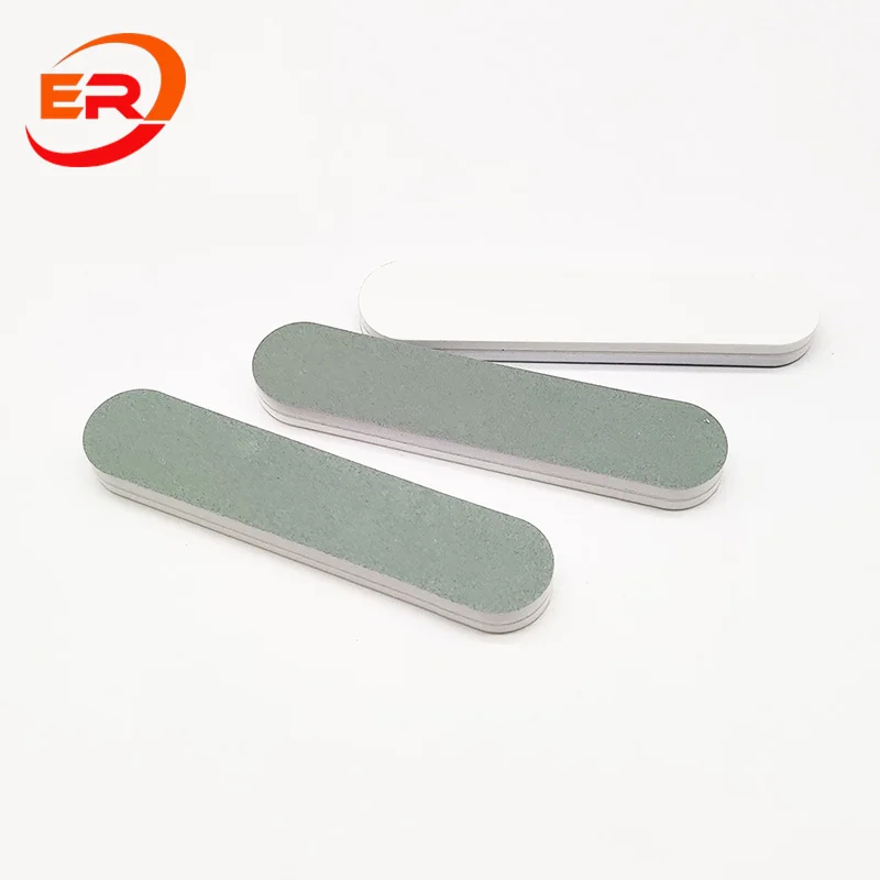 Mini Nail File Grit 100 180 Manicure Set Custom Printed logo Nail File