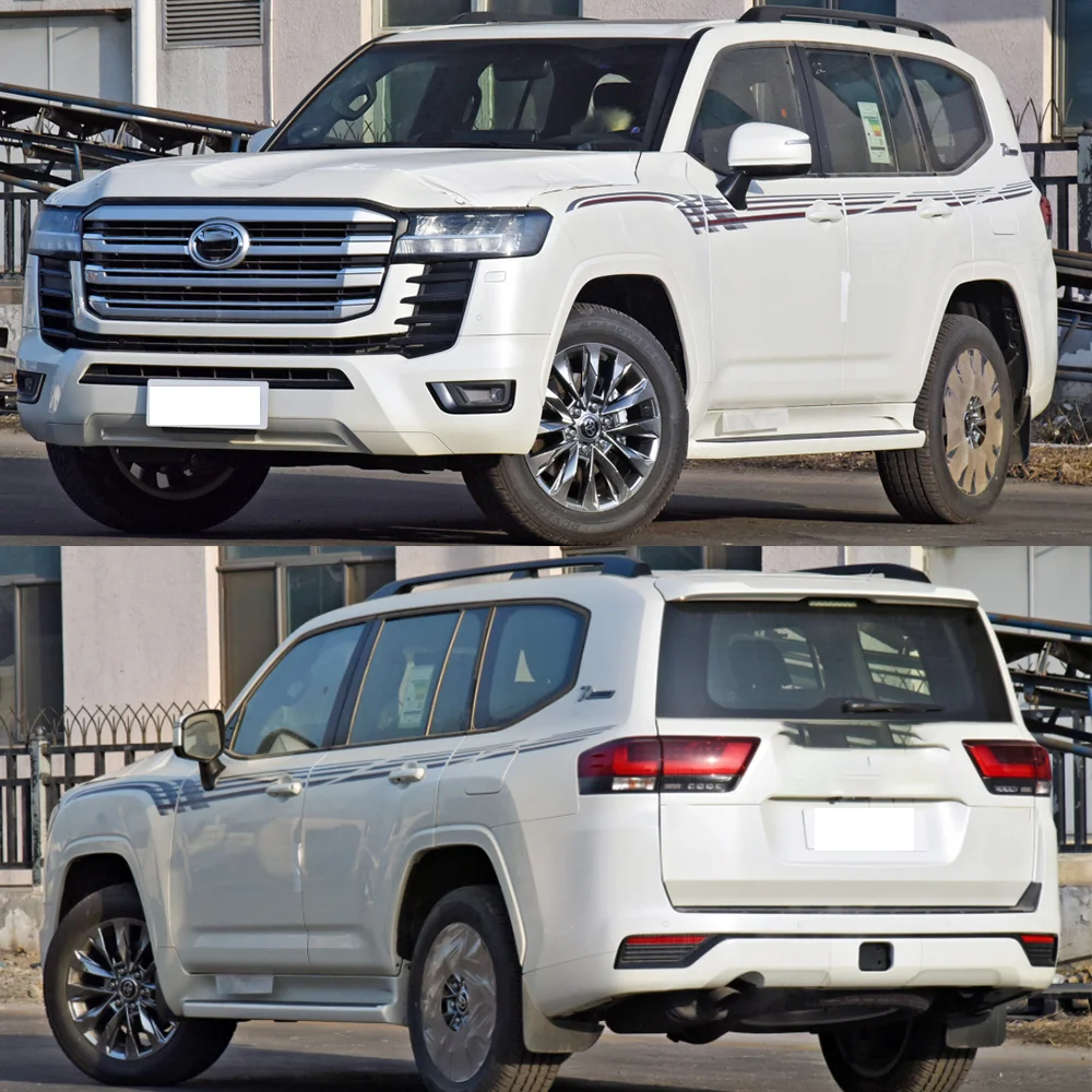 Auto Steering Wheel Trim Cover Car Upgrade Body Kit Accessories For 2023 Toyota LAND CRUISER LC300