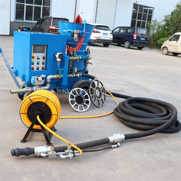 Portable Refractory Concrete Shotcrete Machine Wet Pump for Sale in Philippines