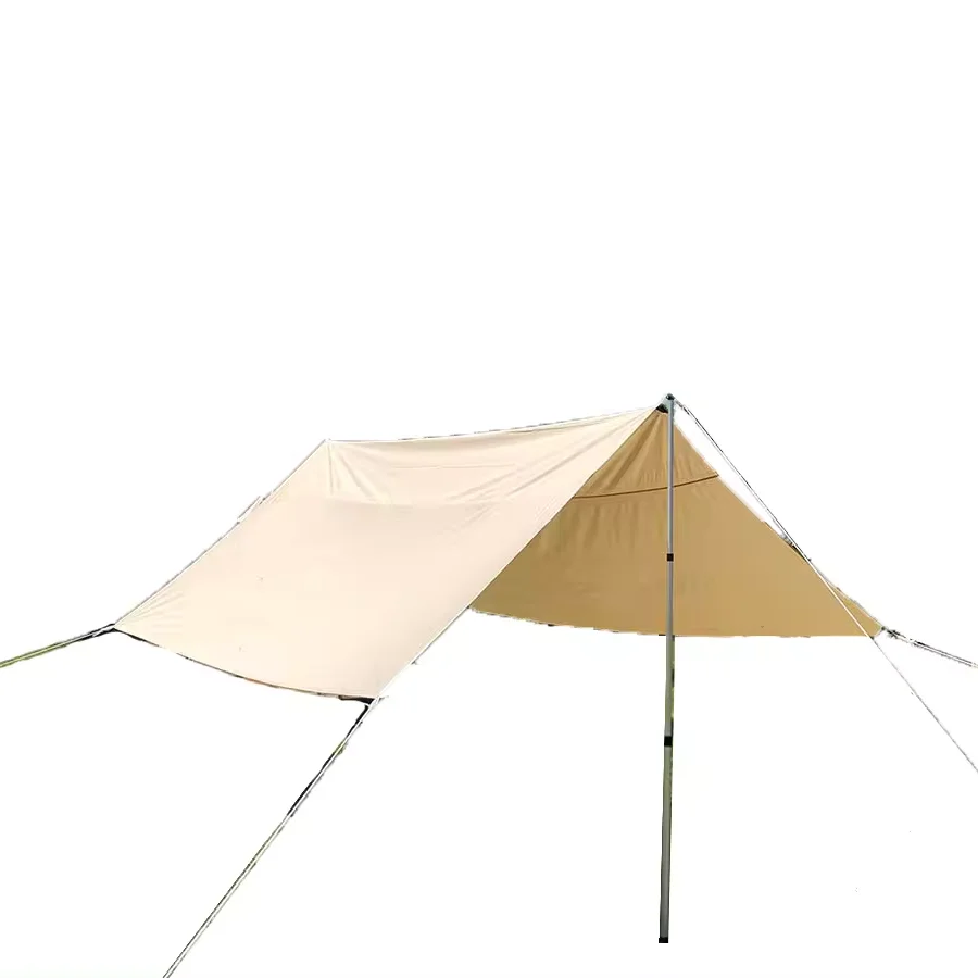 Waterproof Cotton Canvas Tent 4-10 Person Sun Shade Camper Canopy for Camping