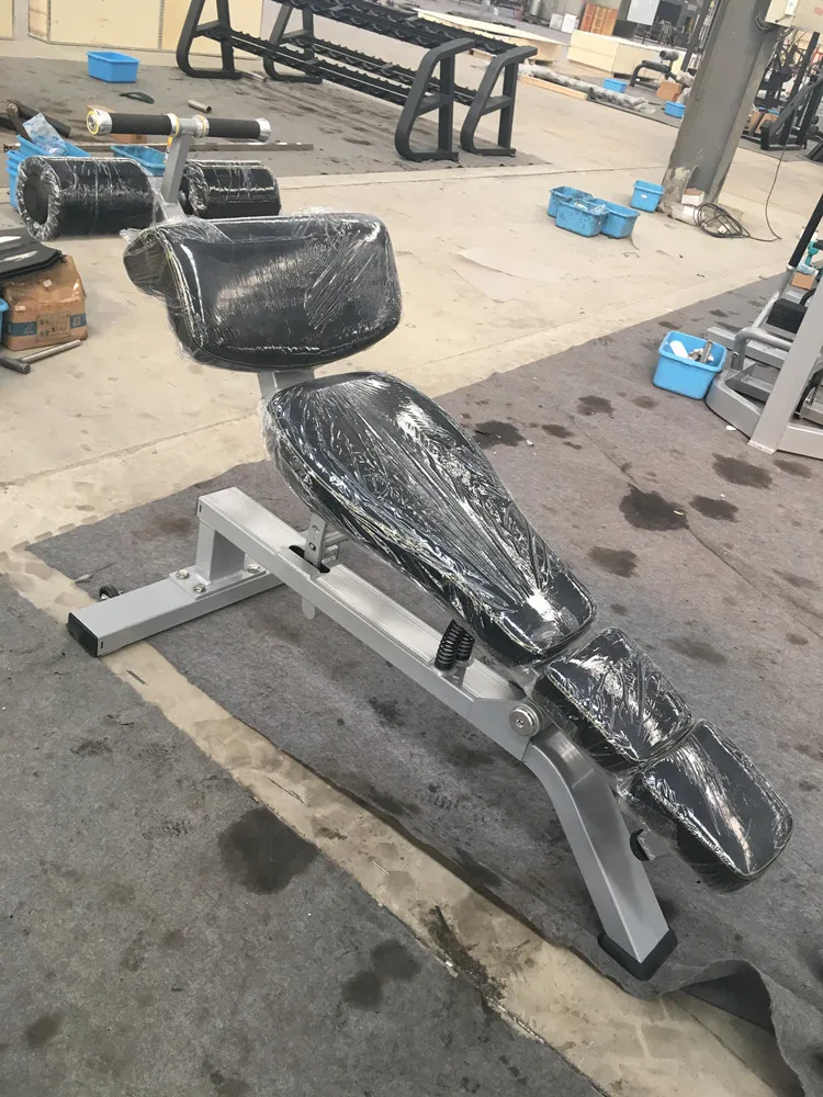 High quality customs fitness equipment gym adjustable abdominal bench  china crunch bench