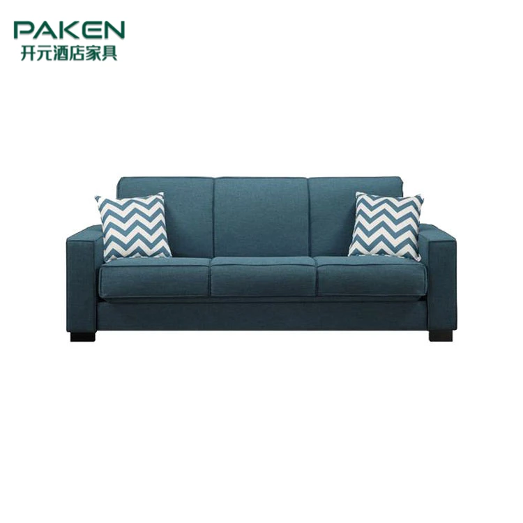 Paken на заказ Классический современный роскошный трехместный диван для гостиничной гостиной