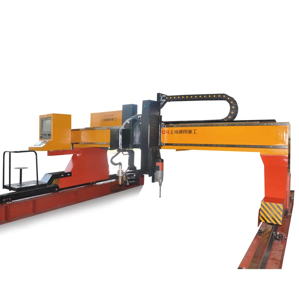 
Heavy duty CNCSG gantry type plasma cutting machine 