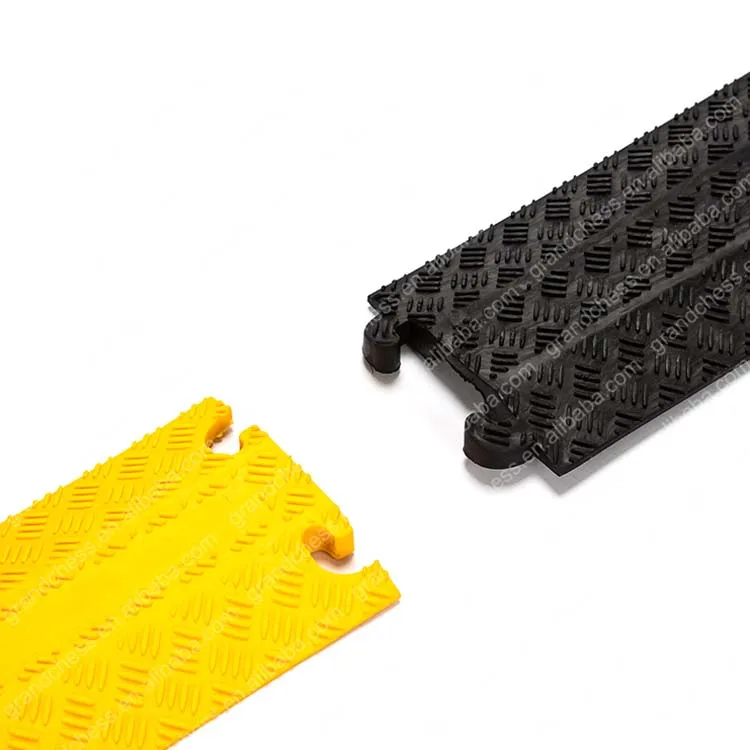 
Durable PU safety rubber speed bump rumble strip 