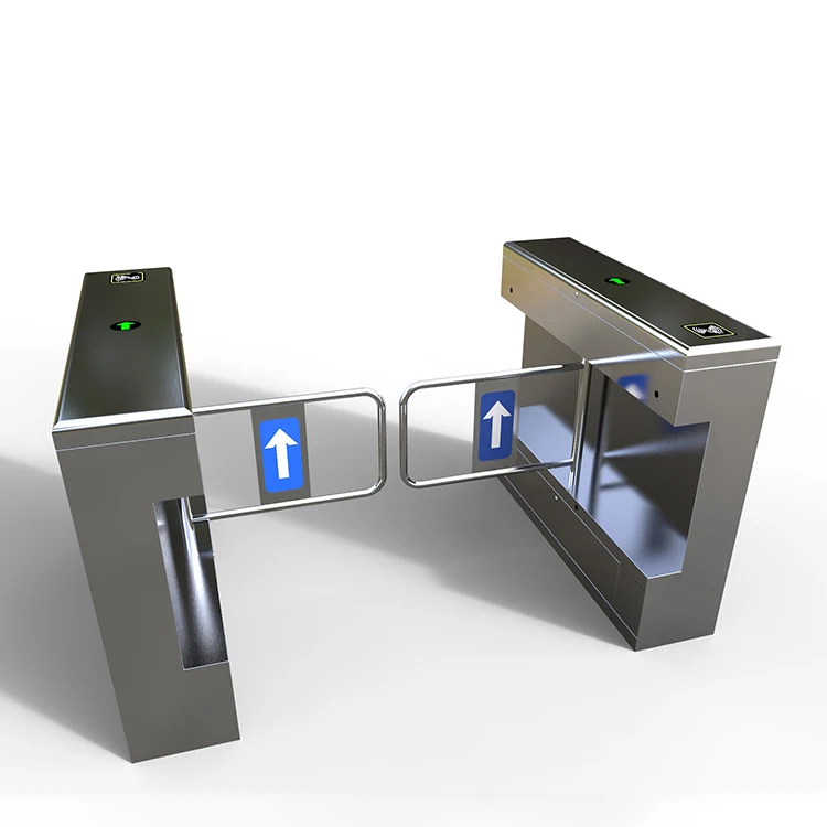 Wholesale Sale Security Access Control Turnstile Swing Gate Barrier For Supermarket disabled wheel chair