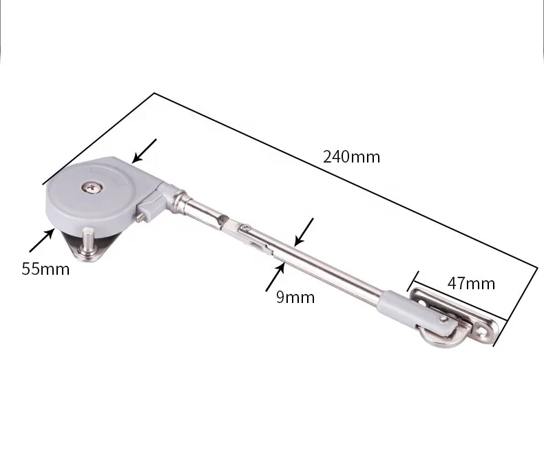 Lift UP Hydraulic Soft Closing Damping Cabinet Door Gas Spring Support Furniture Hardware Hinges