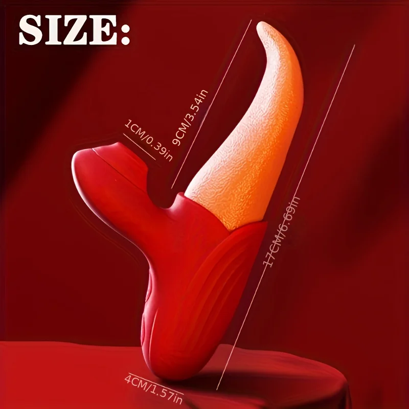 3 in 1 Lifelike Realistic Tongue Licking Vibrator G-spot Nipple Double Stimulator Sucking Vibrators Adult Sex Toys for Women