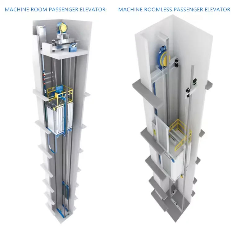 Factory Direct Sales 6-8Person Passenger Elevators Lift Price for Sales