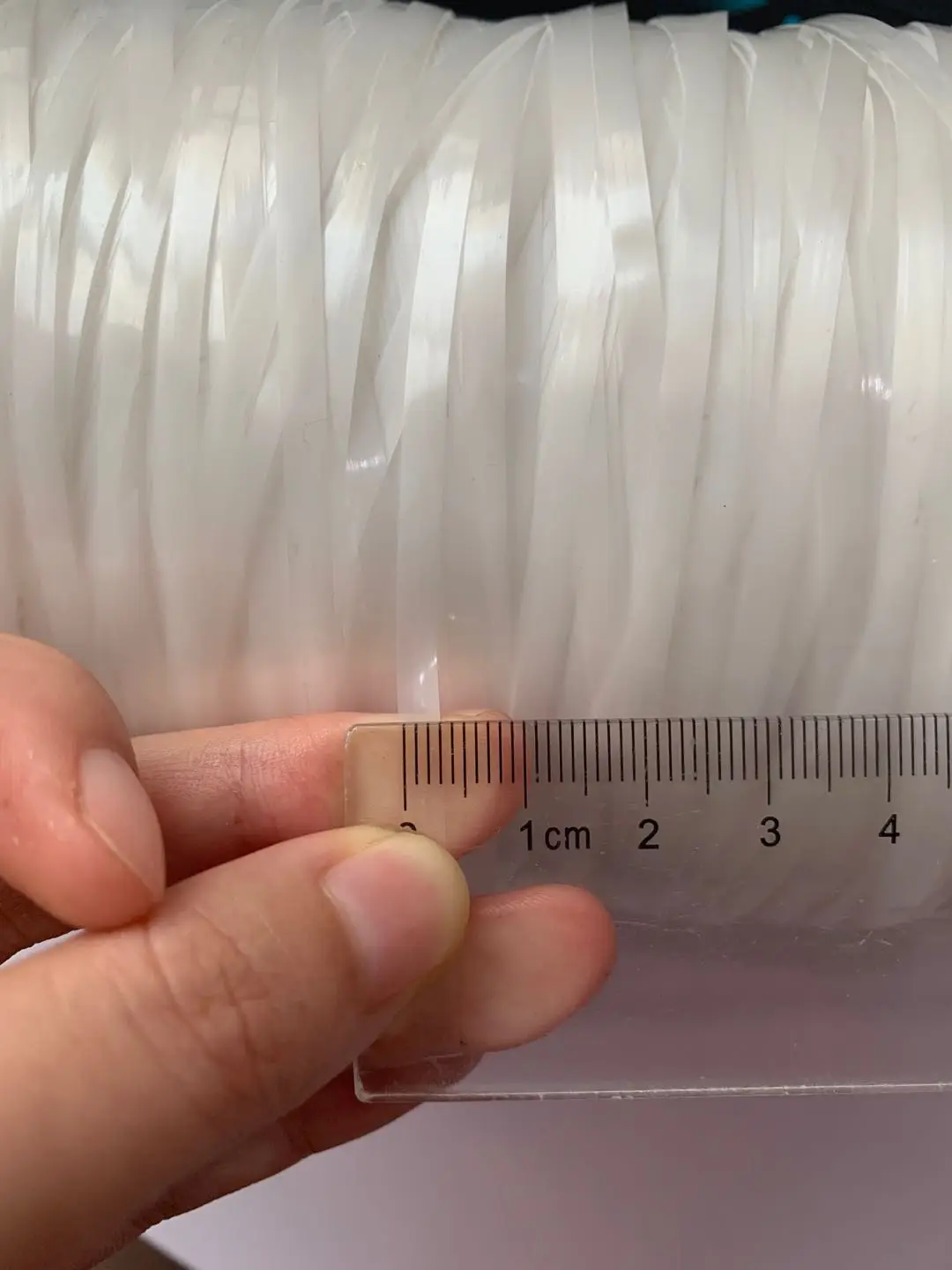 UV Treated Black Flat PP Ribbon Rope Yarn 1100 Denier 1200 D 1 Pounds