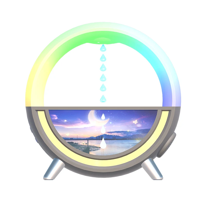 G shape anti gravity H2o Humidifier purifier ultrasonic aroma diffuser air Humidifier with speaker for home office