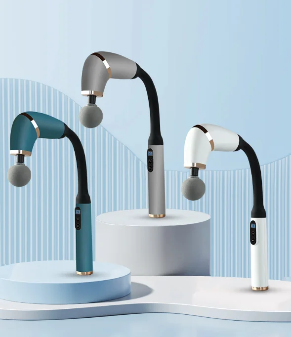 Relax Massage Gun Imported Shoulder, Back, Neck, Foot And Sole Massage Cone Muscle Massage Stick