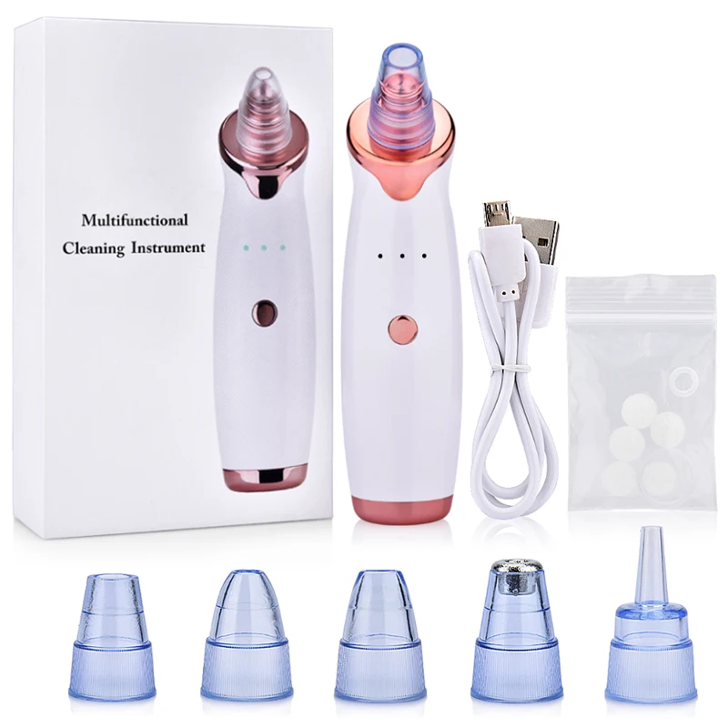 Electric Pore Vacuum Blackhead Remover Face Facial Cleansing Blackhead Remover Vacuum