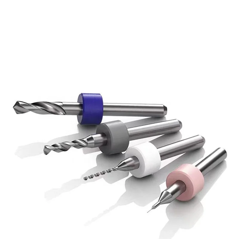 cnc machining cutting tools Wood Working tungsten carbide drilling bits set  0.10mm-6.5mm Shank  3.175mm CNC Drilling Machine