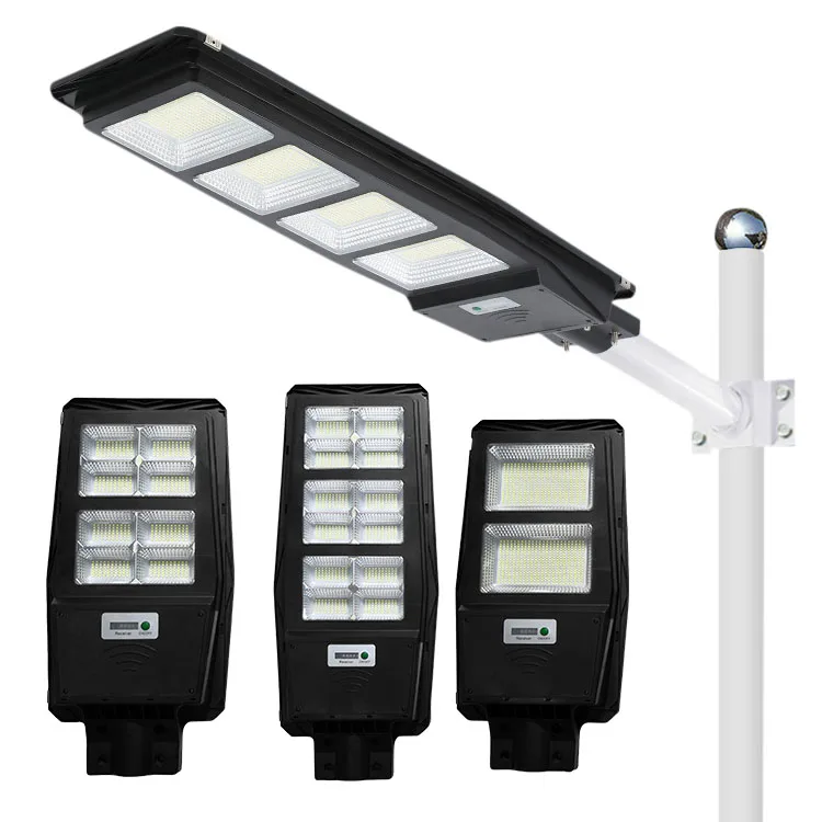 Amazon Sell Well 100w 300 400w Induction Motion Sensor Luz De Calle De Energia Solar Outdoor Energy Saving Led Solar Light