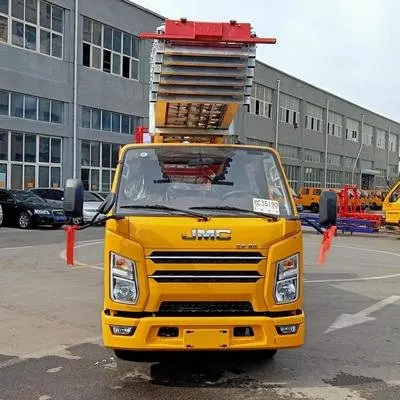 JMC 21m hydraulic truck mounted aerial work platform aerial ladder truck for sale