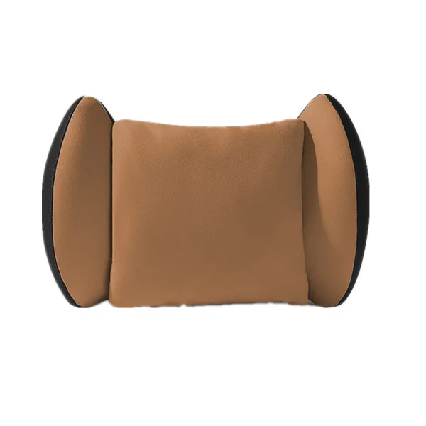 Для Tesla ModelY/3, подставка для головы, подушка для шеи, поддержка талии, замшевые аксессуары для модификации интерьера автомобиля с логотипом