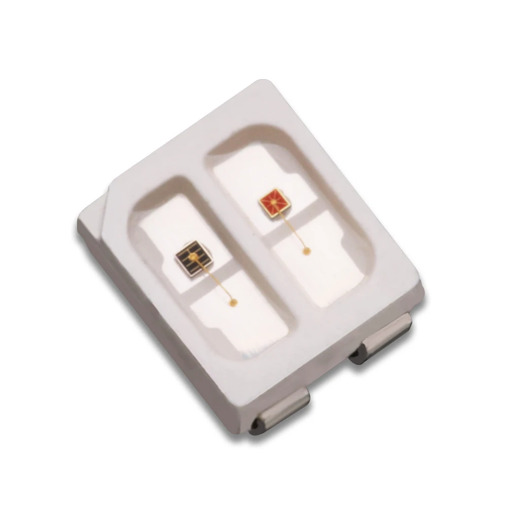 factory wholesale 3528 SMD red 620nm IR 860nm  2in1 led diode for Medical beauty lights