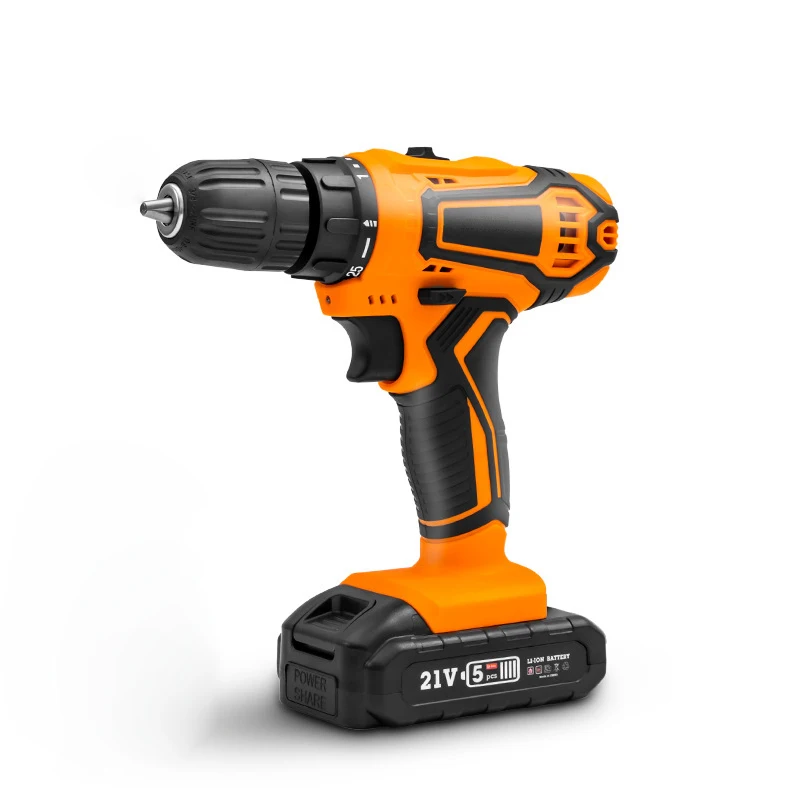 18v tool set power drill li-ion battery power cordless impact brushless electric drill