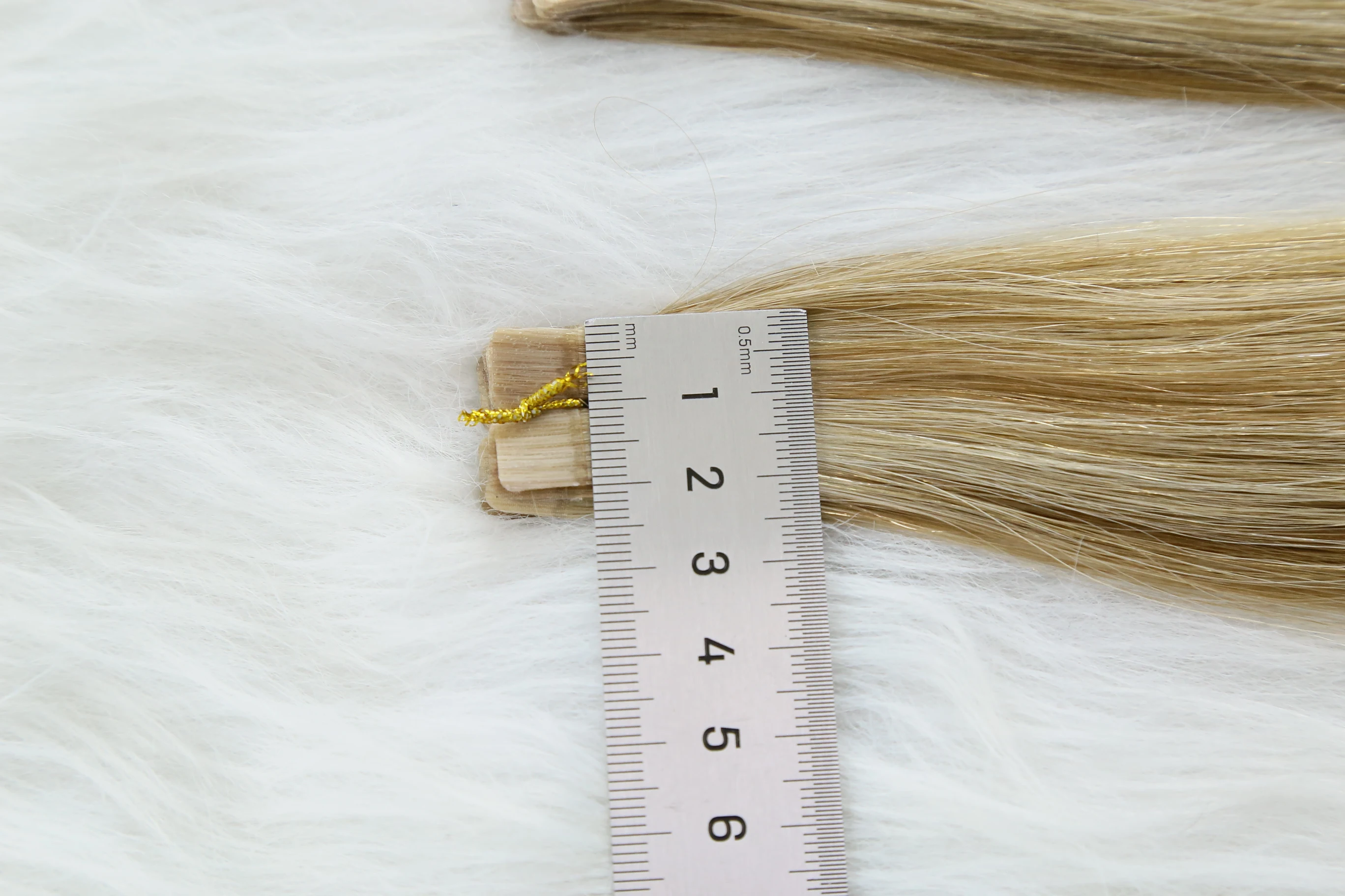 Full Cuticle Soft Virgin Remy Bulk Hair Russian Slavic Human Hair Tape extensions 14-28 inches For Russia Hair Factories