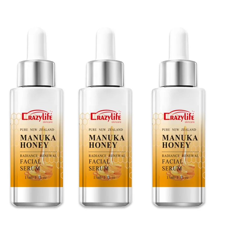 OEM Pure Honey Hyaluronic Acid  Whitening Moisturizer Vitamin C Face Serum Anti Wrinkle Face Serum  Skin Care  Private label