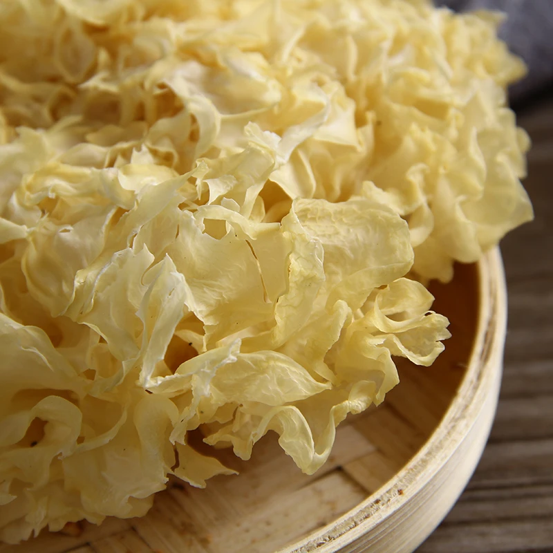 Large White Fungus Individually Packaged Natural AD MUSHROOMS Raw Cooking Dried Mushroom Tremella Fuciformis Mushroom Powder