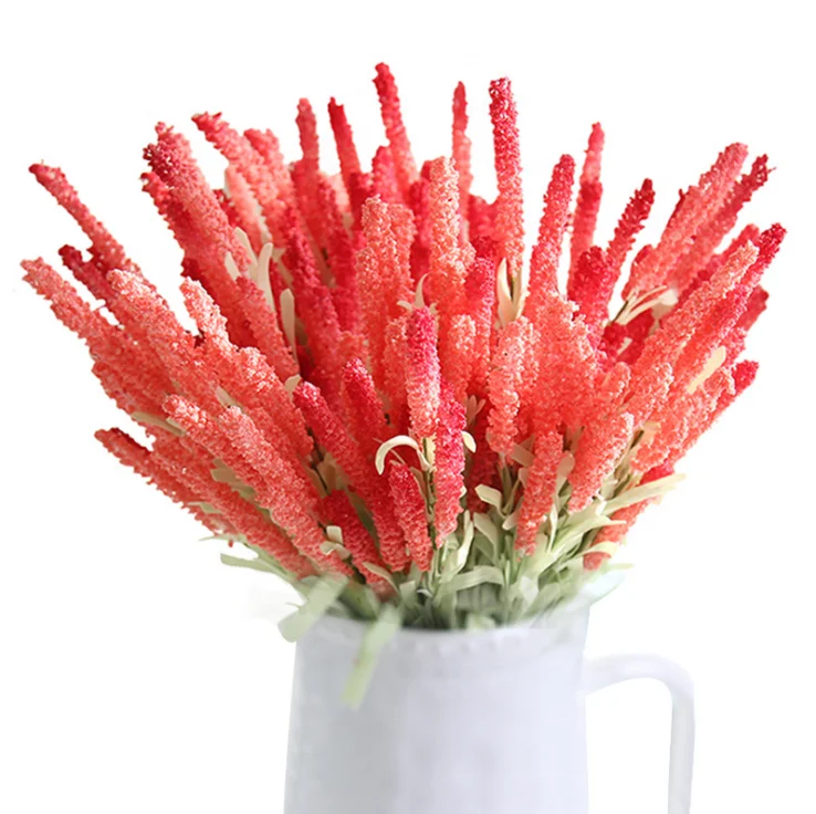 12 heads provence lavender plants fake decorative silk flowers