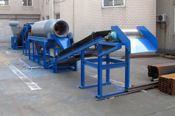 Cullet processing line 1