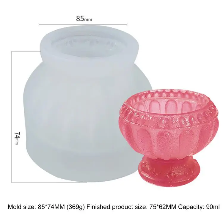 
Roman Column Silicone Scented Candle Mold Candle Making Supplies silicone mold style Silicone Panel Mold 