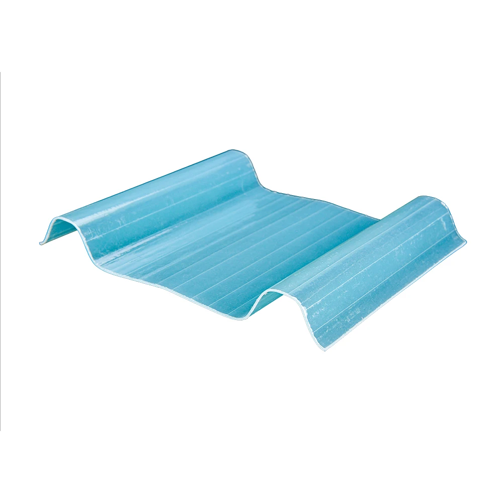 Corrosion Resistant Weathering Glass Fiber Sheet Corrugated Warehouse Glass Fiber Sheet
