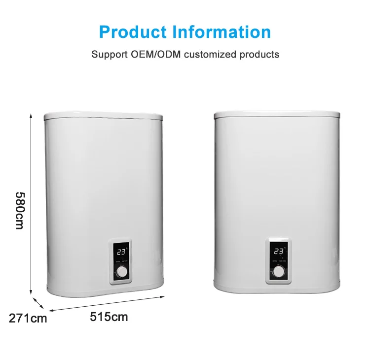 Anti-Rust Electrical Water Heater Temperature Adjustable Tankless Water Heater Electric