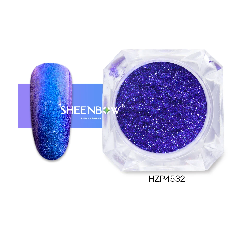 Bulk Optical Variable Color Shifting Pigment Chrome Powder Cosmetic Paint Ink Nail Pigment Chameleon Powder