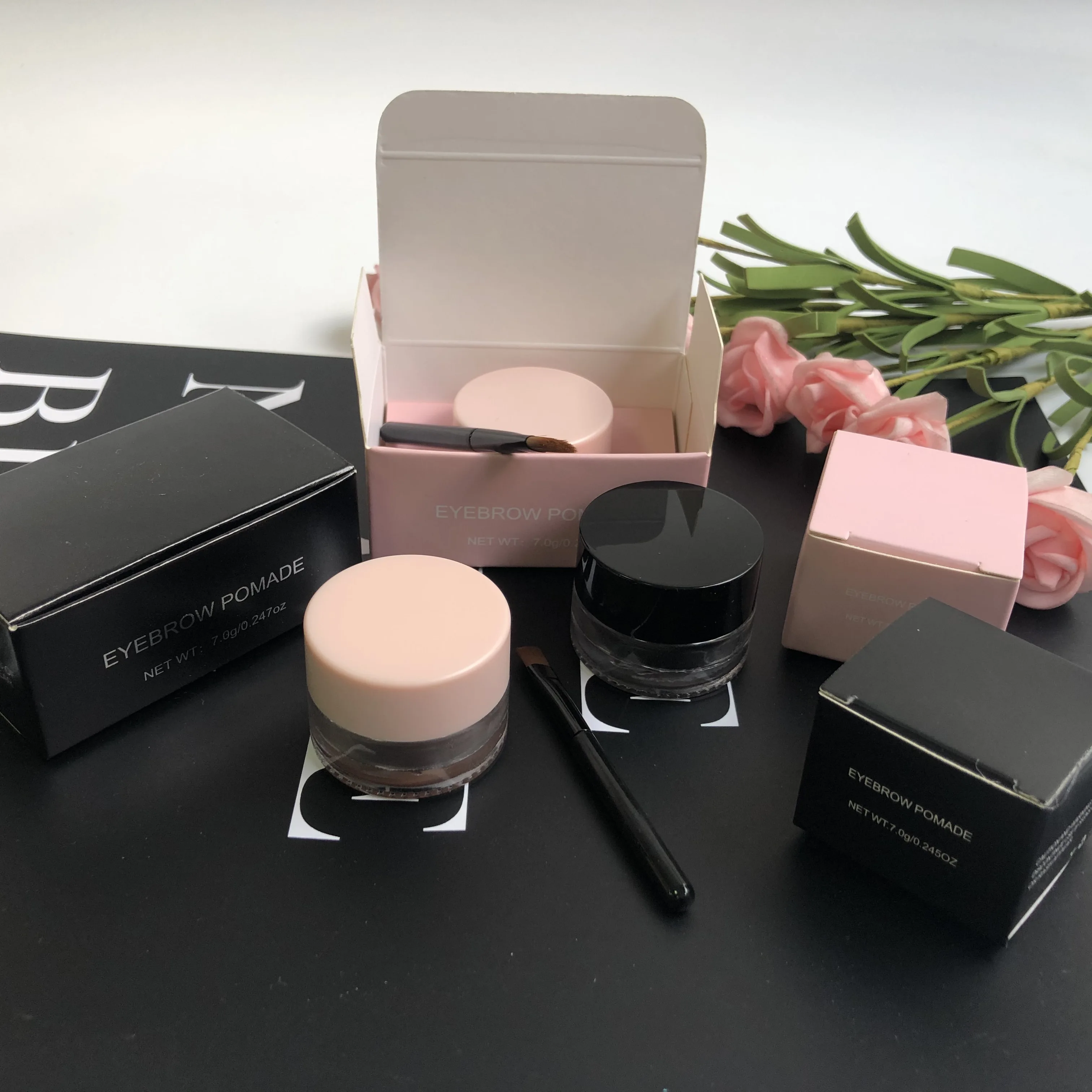 Henna For Eyebrow Tint Dye Kit Palette Private Label eyebrow gel