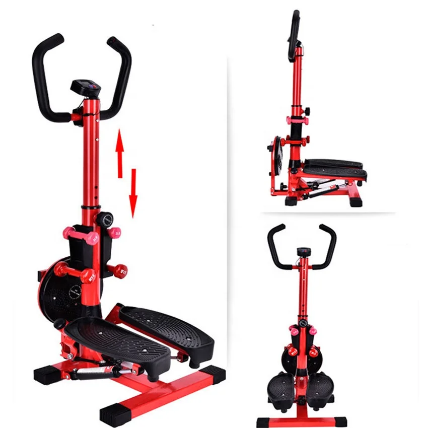 High Quality Multifunctional Twister Stepper with Resistance Bands Handles for Home Exercise