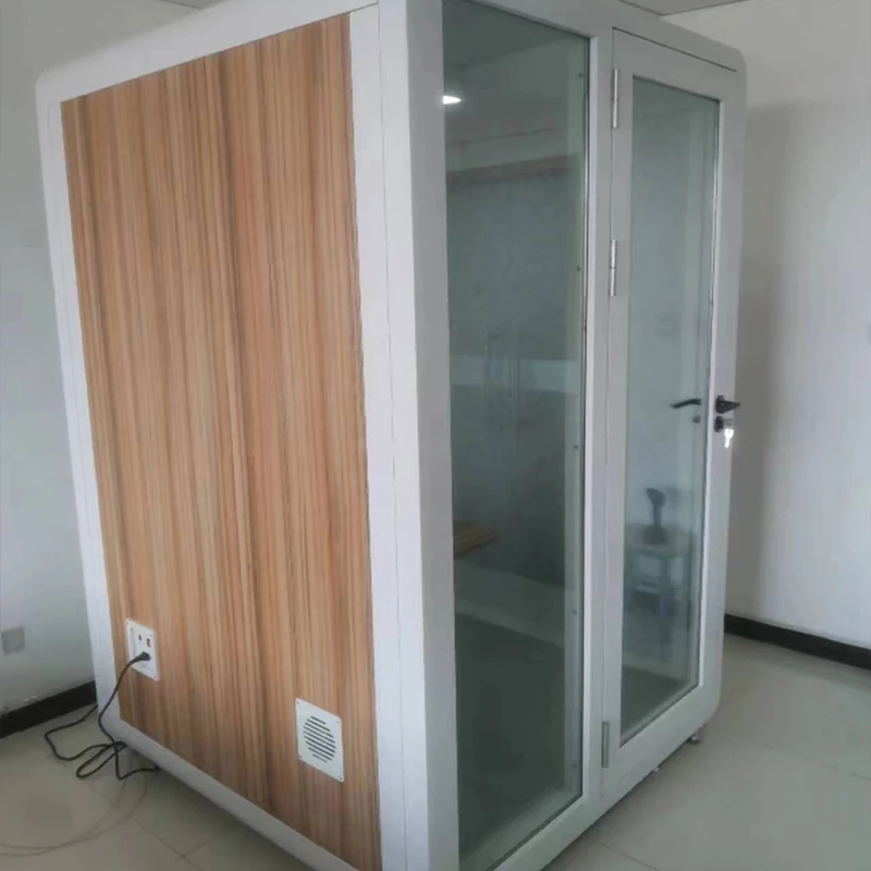 Excellent Soundproof Acoustic Office Aluminium Privacy Sound hostel furniture space capsule pod design hotel bed