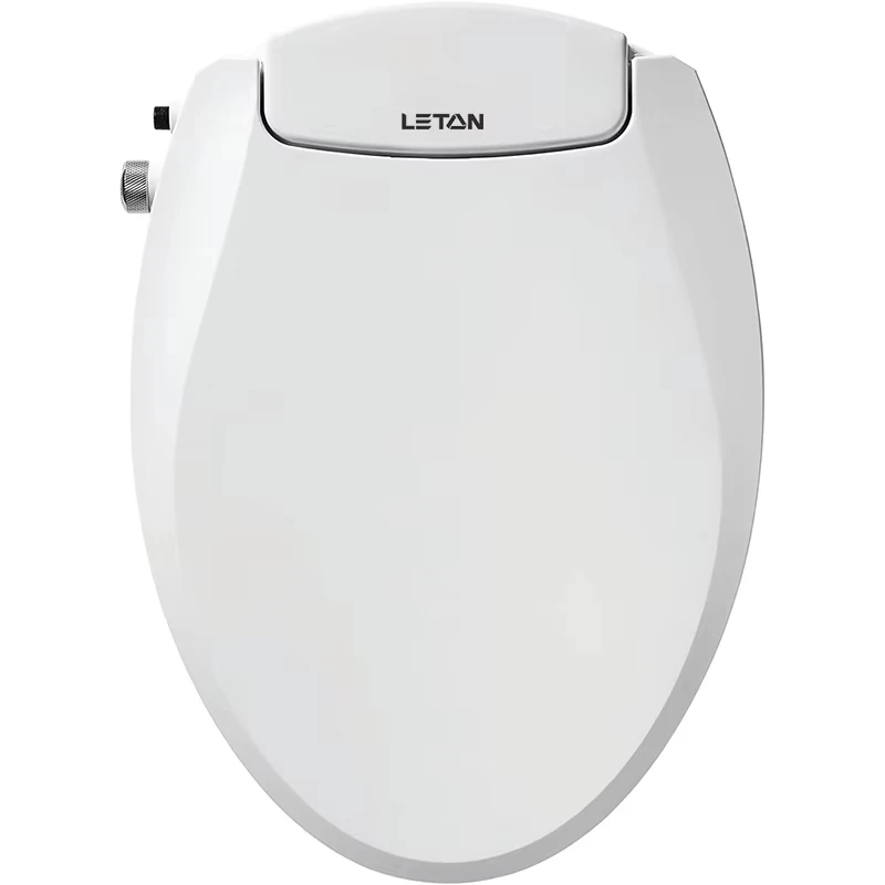 Electric Bidet Seat Electronic Heated Toilet Seat with Warm Air Dryer and Temperature Controlled Wash Functions