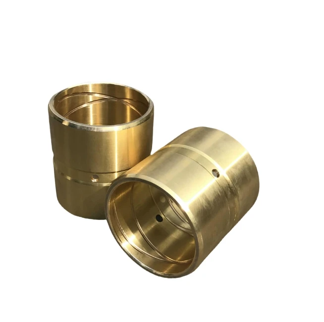 Rugged Integrated Copper Alloy Guided Oil-Free Bushing Composite Bearing with Stainless Steel Sleeve CNC Machining Process