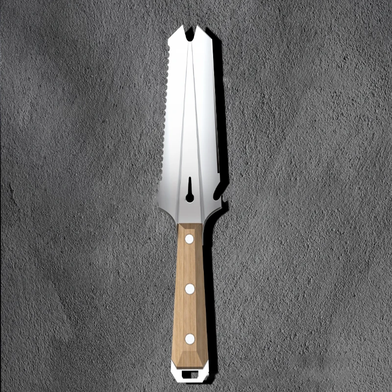 Pa De Jardim 3cr13 Garden Shovel Straight Handle Garden Shovel Hand Tools With Wooden Handle