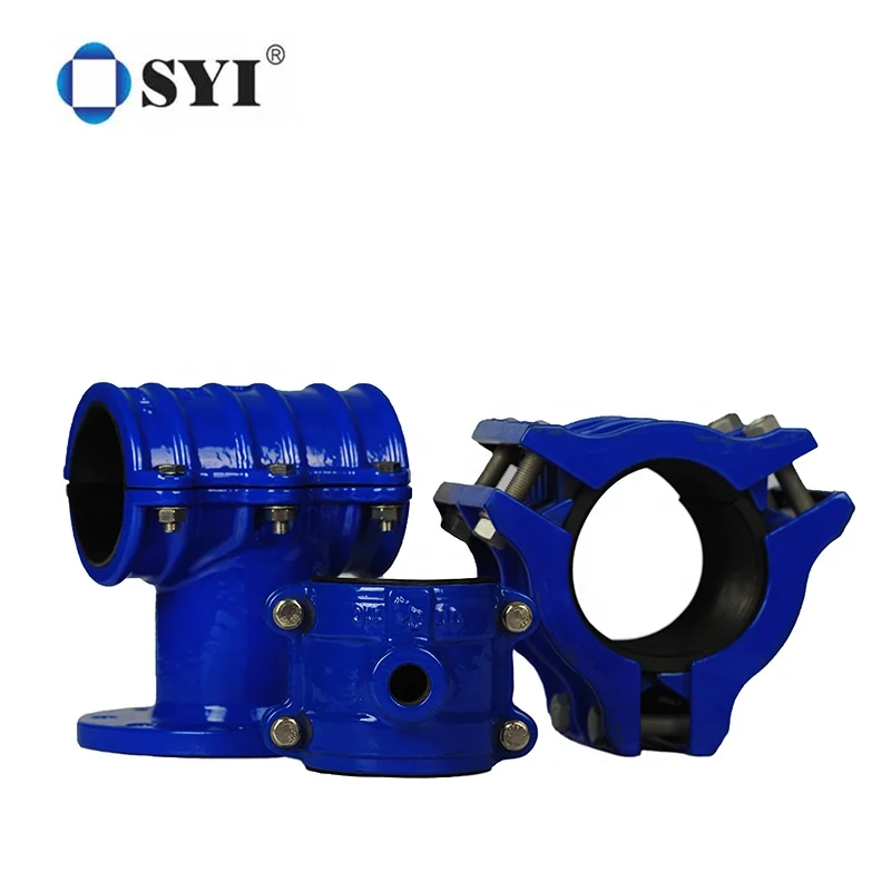 PVC Pipe Repairing Pipe Joint Male Nipple Female Threaded Saddle Clamp