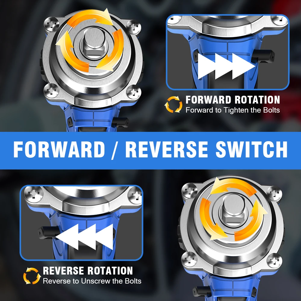 Hehui 20V Brush Cordless Drill Impact Driver Combo Kit Electric Screwdriver With 2.0Ah Batteries And Quick Charger