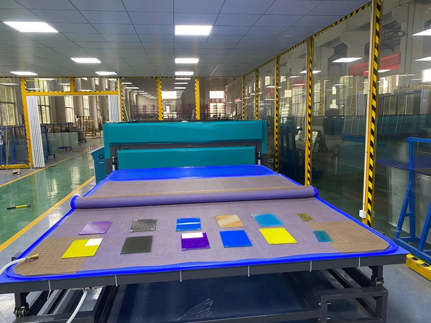 CNC Glass Laminating Machine Laminated Glass Making Machine Furnace  Glass Processing Machinery