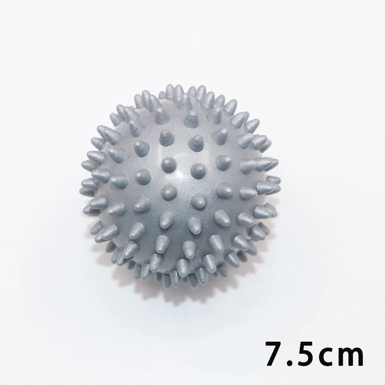 Low price body building gym Exercise Yoga Spiked Massager Roller spiky pvc mini yoga massage