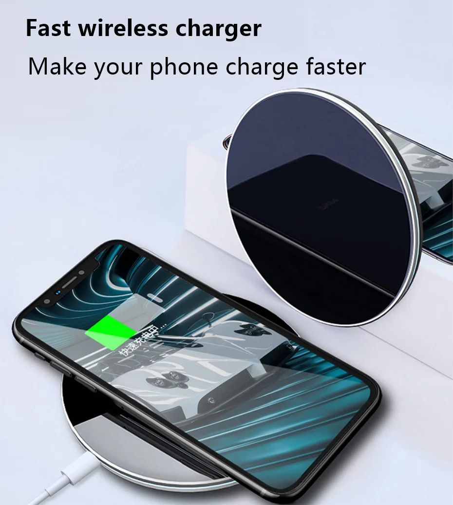 amazon top seller 2022 wireless charger for oppo mobile phone qi car charger power bank sharing