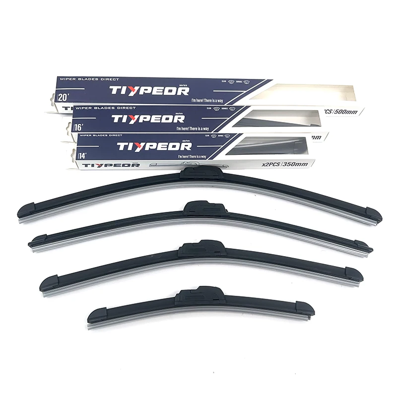 Wholesale Car Auto Universal Wiper Soft Silicone Rubber Refills Window Windshield Windscreen Wiper Blade