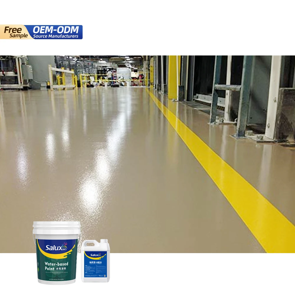 Оптовая продажа, простая в эксплуатации эпоксидная смола, краска для пола, склад, гараж, высокое качество, индивидуальная цветная эпоксидная краска для пола