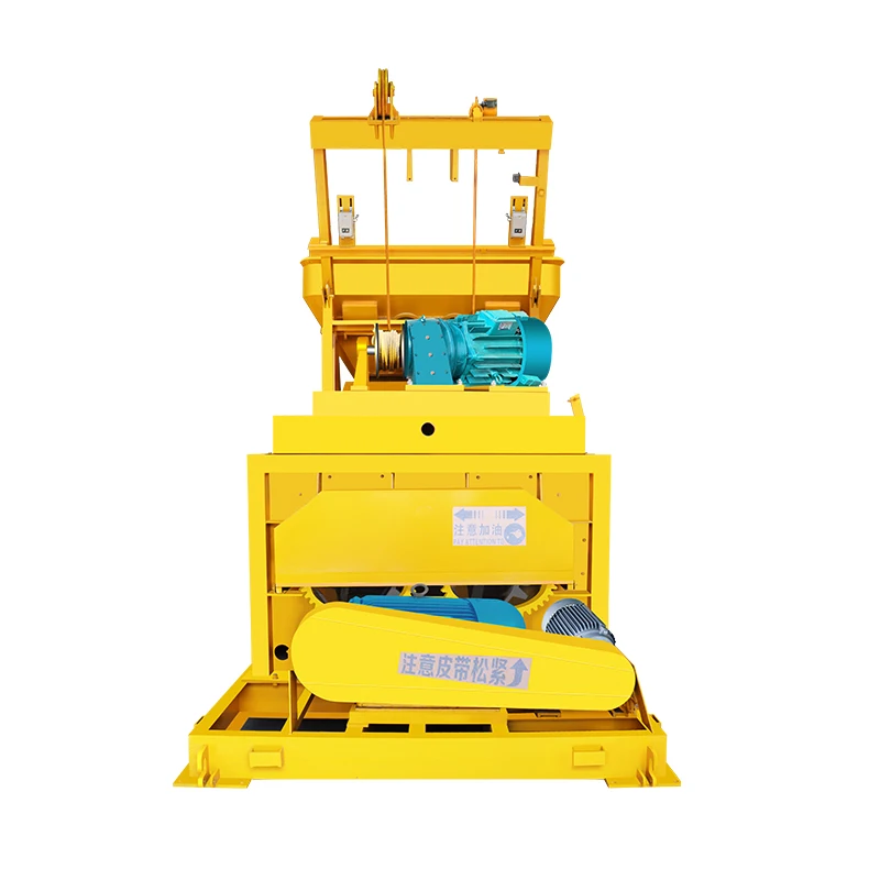 Twin Shaft Concrete Mixer Double Shaft Js750  Horizontal Js 1000 Concrete Batch