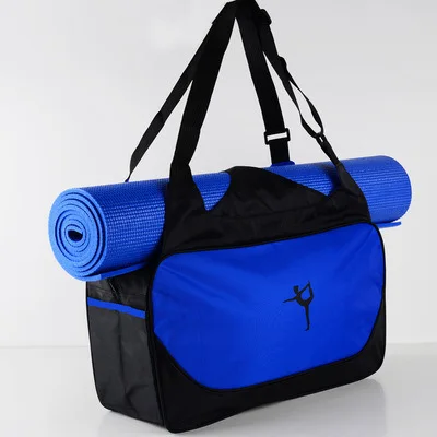 
Custom logo Large capacity Yoga Mat Bags Fitness Bag Exercise Duffel Shoulder Sports Bag 