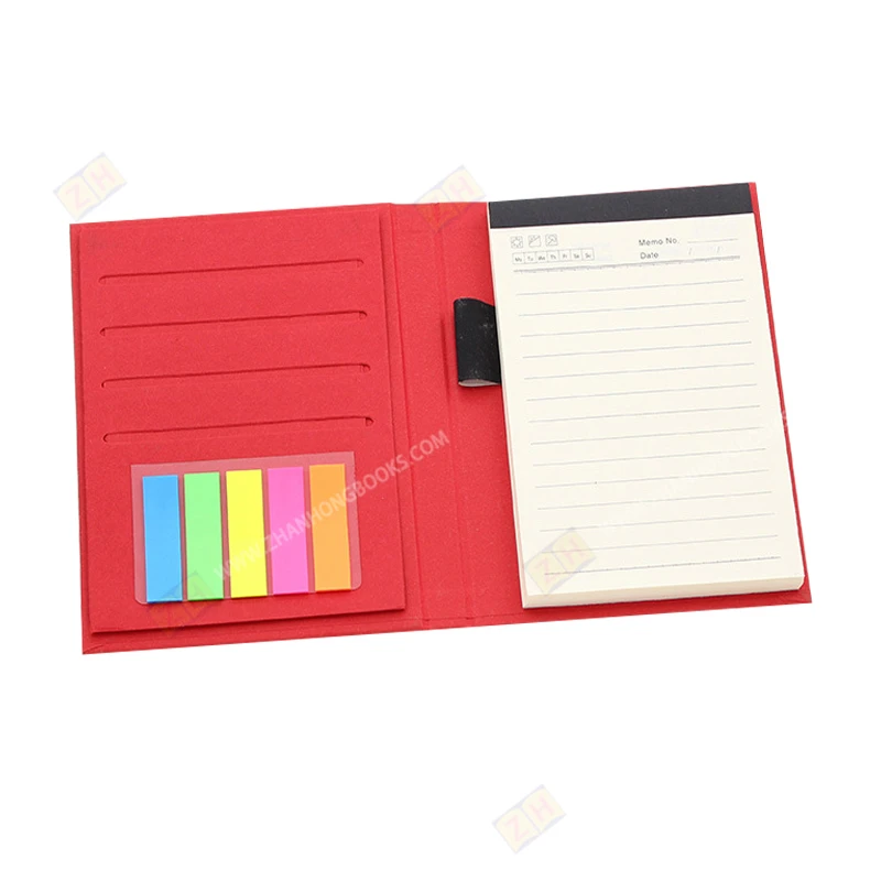 Quality good office kawaii stationery cute Promotional custom Logo Printing die cut divider paper sticky notes