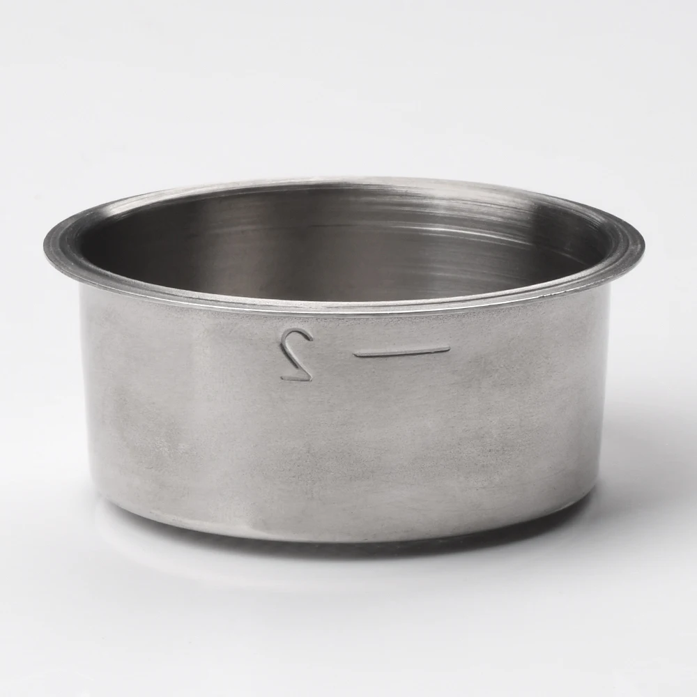 Best Selling Wholesales Hot Sale Basket Coffee Filter Reusable Cup Coffee Filter Espresso Portafilter Basket filter 51mm 2 Cups