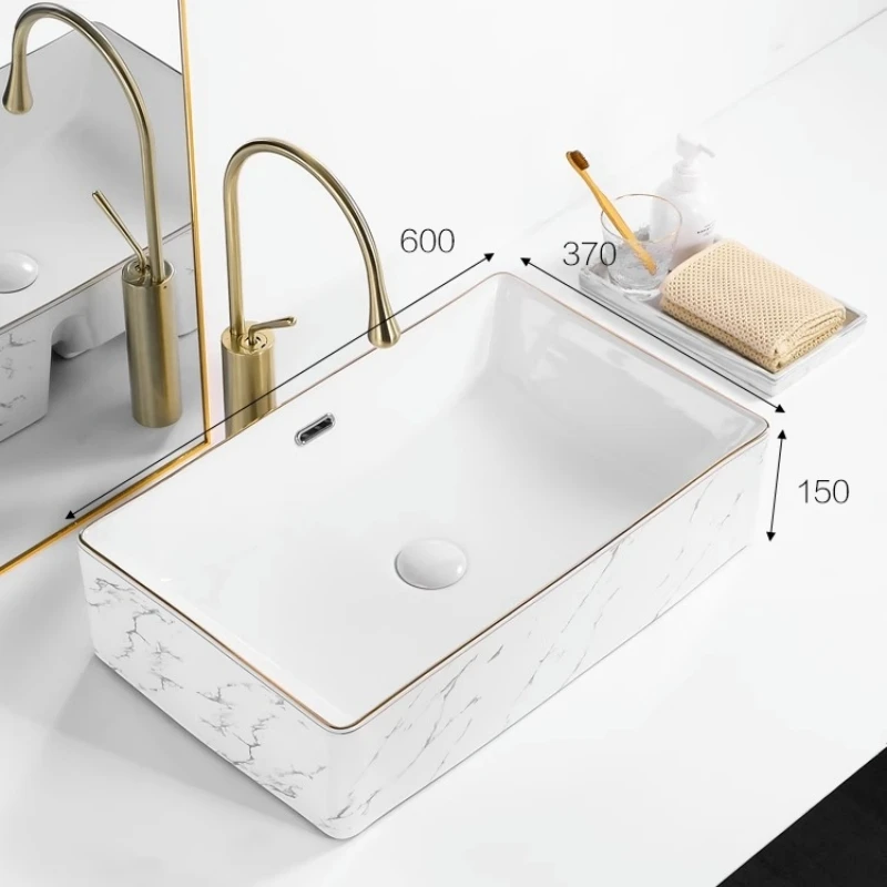 SIMILAR Marble Vanity Basin Ceramic Wash Basin WC Sink Bowl